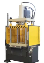 100T ארבע עמודות עיתונות הידראוליות עם שלוש צלחות